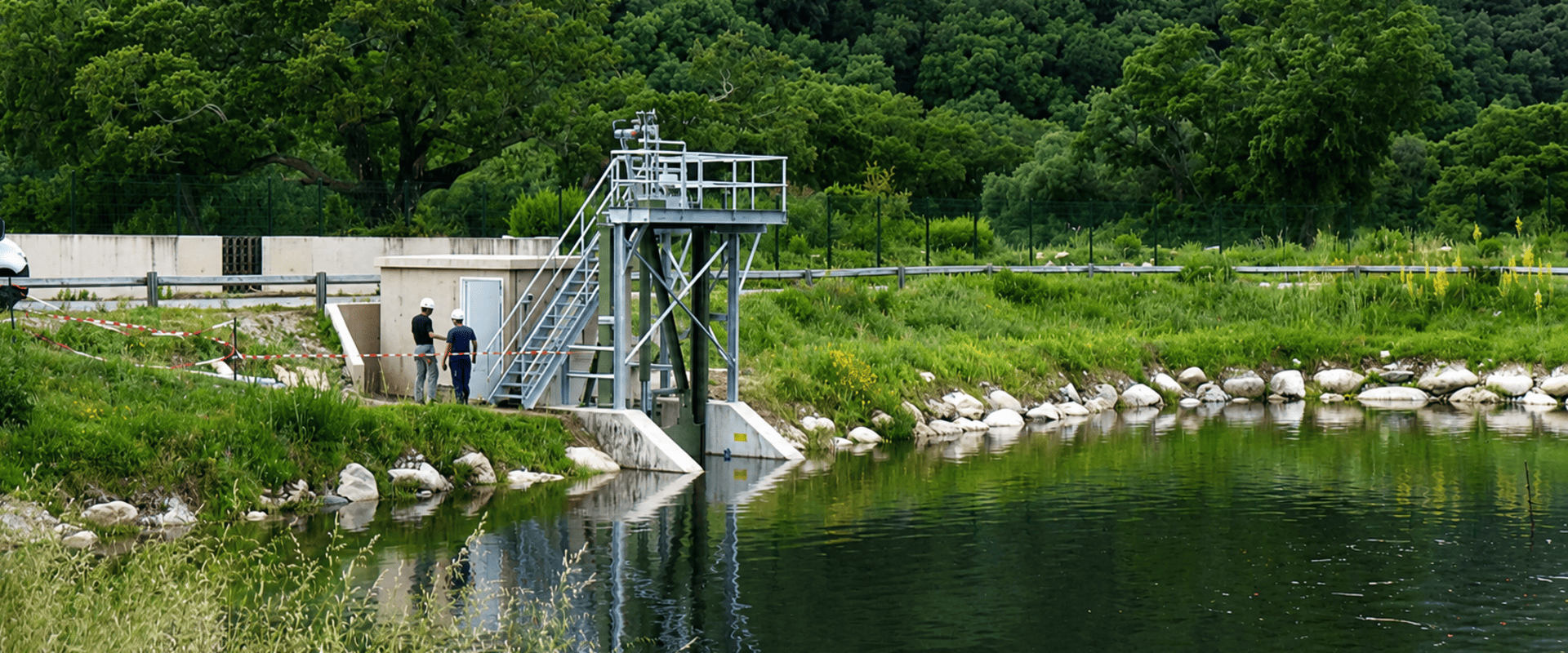 Vérins électriques vanne – Rizzanese (20) Barrage hydroélectrique