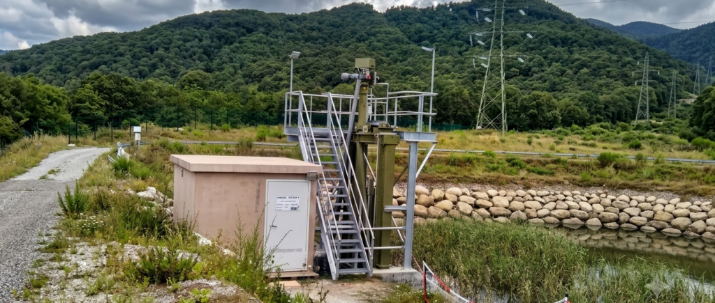 Réhabilitation hydraulique : motorisation de la vanne du bassin de démodulation de Rizzanese